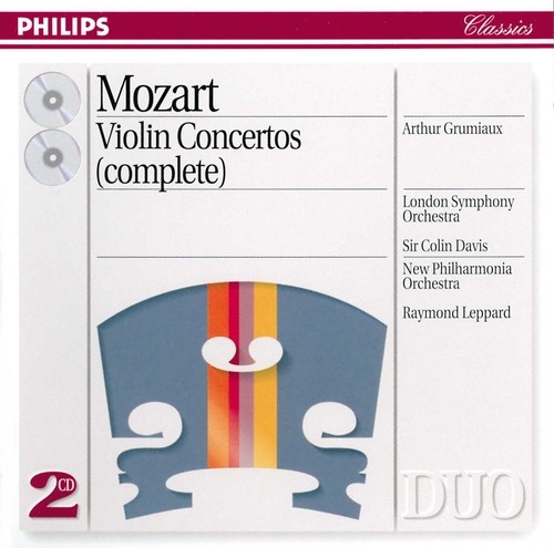 Mozart: Violin Concertos Nos. 1/5 Etc.