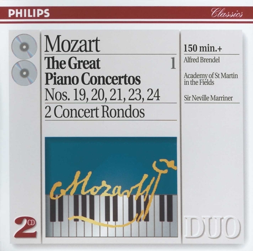 Mozart: The Great Piano Concertos Nos. 19,20,21,23,24