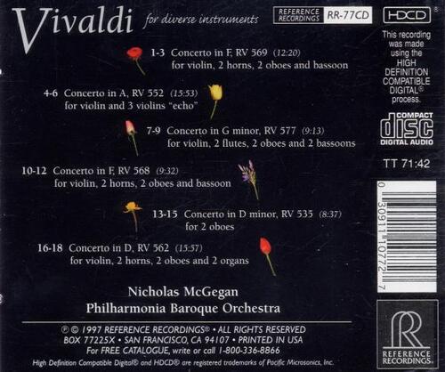 Vivaldi For Diverse Instruments