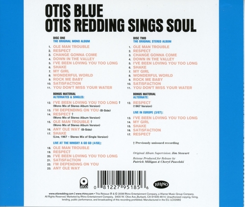 Otis Blue: O.Redding Sing Soul