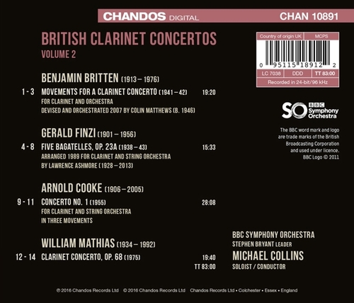 British Clarinet Concertos 2