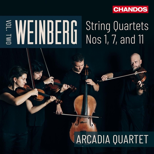Arcadia Quartet - Weinberg String Quartets Nos. 1, 7 & 11 (CD)