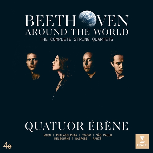 Beethoven Around The World (7 Klassieke Muziek CD) Quatuor Ebene