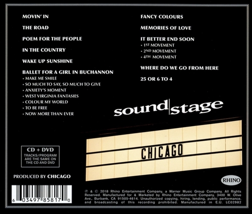 Chicago II: Live On Soundstage