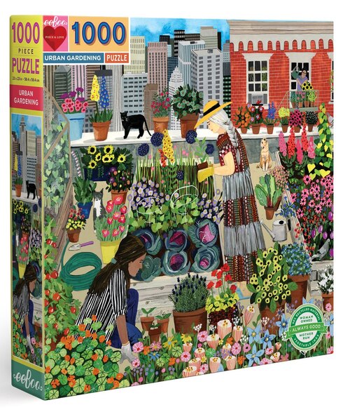Eeboo - Urban Gardening (1000 Stukjes)