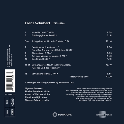 Schubert: Ins Stille Land