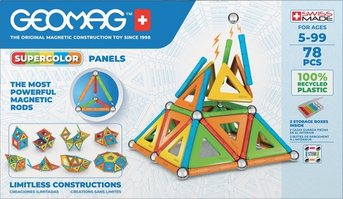 Geomag Super Color Recycled 78 PCS