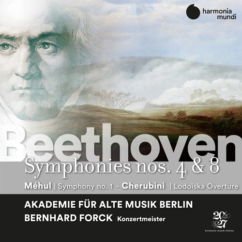 Akademie Für Alte Musik Berlin, Bernard Forck - Beethoven: Symphonies Nos. 4 & 8/Méhul: Symphony No.1/Cherubini: Lodoïska (2 CD)