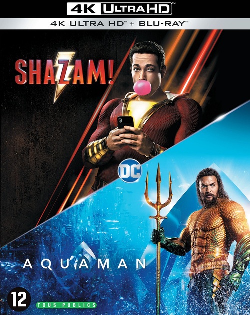 Aquaman + Shazam! (4K Ultra HD Blu-ray)