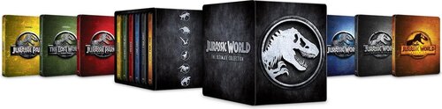 Jurassic World 1-6 - Steelbook Ultimate Collection (4K Ultra HD + Blu-Ray)