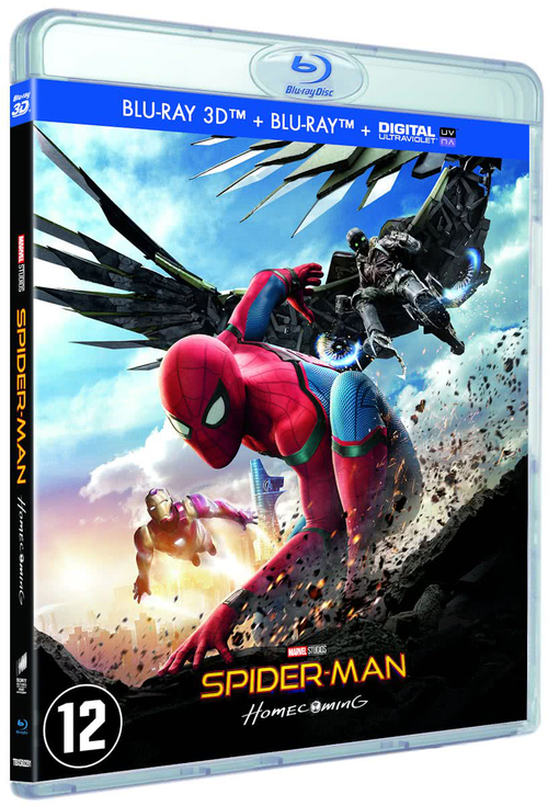Spider-Man - Homecoming (3D + 2D Blu-Ray)