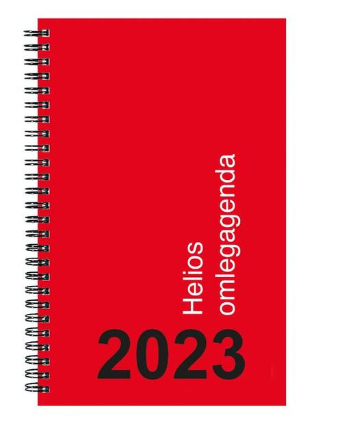 Bekking & Blitz - Agenda 2023 - Helios omlegagend 2023 - Zakagenda 2023 - Spiraal gebonden - Voorzien van afscheurbare perforatiehoeken - 1 week per 2 pagina's - Jaarplanners 2023