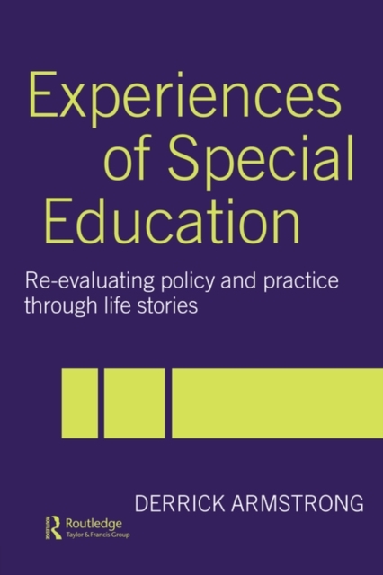Experiences of Special Education - Derrick Armstrong