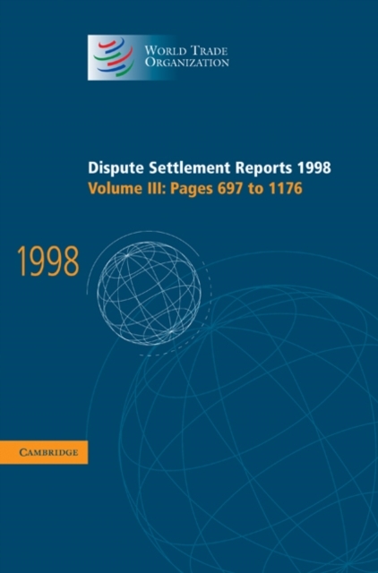Dispute Settlement Reports 1998: Volume 3, Pages 697-1176 - World Trade Organization