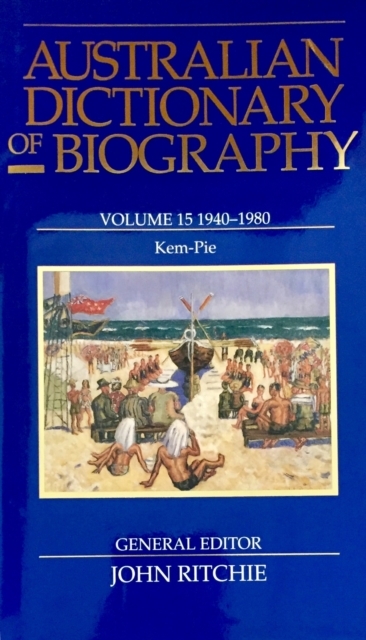 Australian Dictionary of Biography V15 - John Ritchie