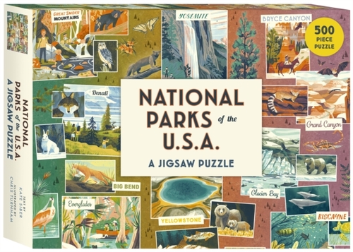 National Parks Of The Usa Jigsaw Puzzle - Puzzel;Puzzel (9780711287068)