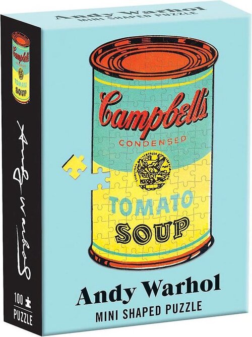 Andy Warhol Campbell&apos;s Soup Shaped Puzzle (100 Piece) - Puzzel;Puzzel (9780735359970)