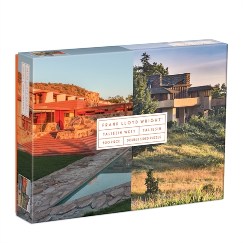 Frank Lloyd Wright Taliesin And Taliesin West 500 Piece Double-Sided Puzzle - Puzzel;Puzzel (9780735367548)
