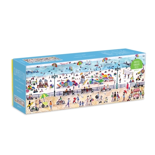 Michael Storrings Summer Fun 1000 Piece Panoramic Puzzle - Puzzel;Puzzel (9780735368507)