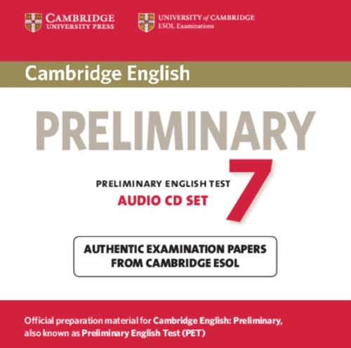 Cambridge English Preliminary 7 Audio CDs (2) - Cambridge Esol
