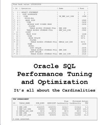 Oracle SQL Performance Tuning and Optimization: It's all about the Cardinalities