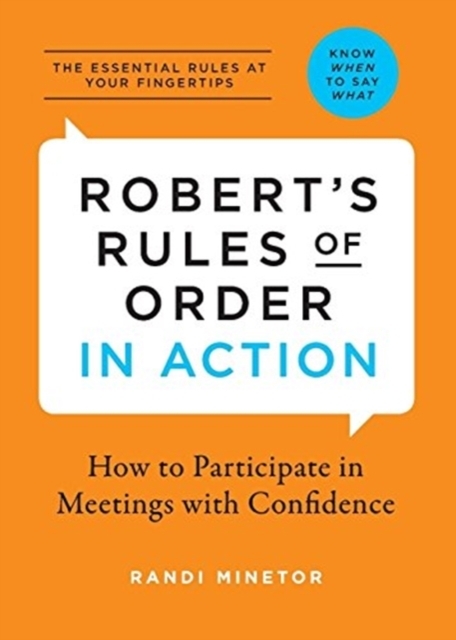 Robert's Rules of Order in Action