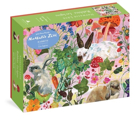 Nathalie Lete: Rabbits 500-Piece Puzzle - Puzzel;Puzzel (9781648290473)