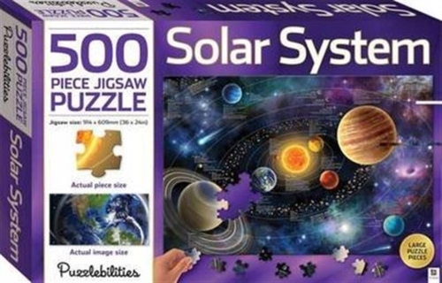 Solar System 500 Piece Jigsaw Puzzle - Puzzel;Puzzel (9781743638620)