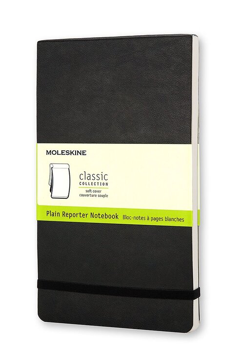 Moleskine Reporter Notebook - Pocket - Plain - Moleskine
