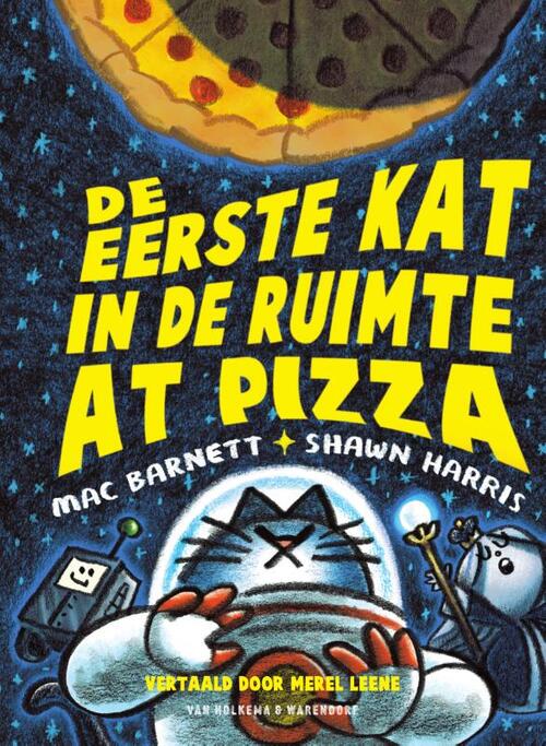 De eerste kat in de ruimte at pizza