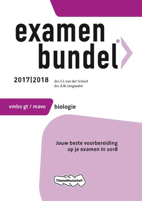Examenbundel Biologie 2017/2018