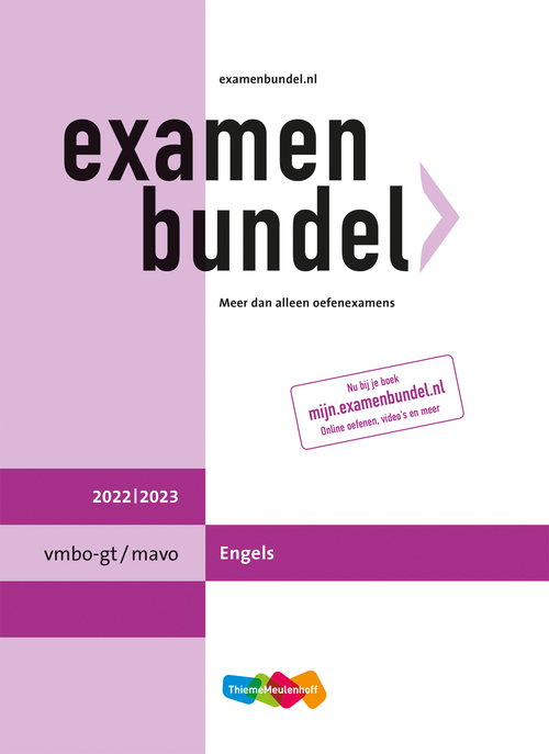Examenbundel vmbo-gt/mavo Engels 2022/2023 - Paperback (9789006639742)