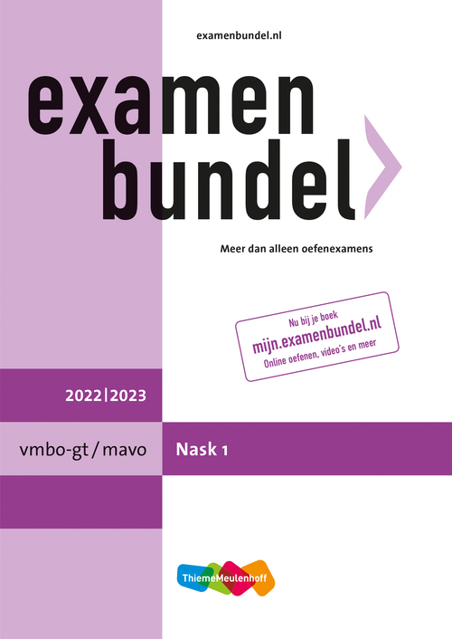 Examenbundel vmbo-gt/mavo NaSk1 2022/2023 - Paperback (9789006639926)