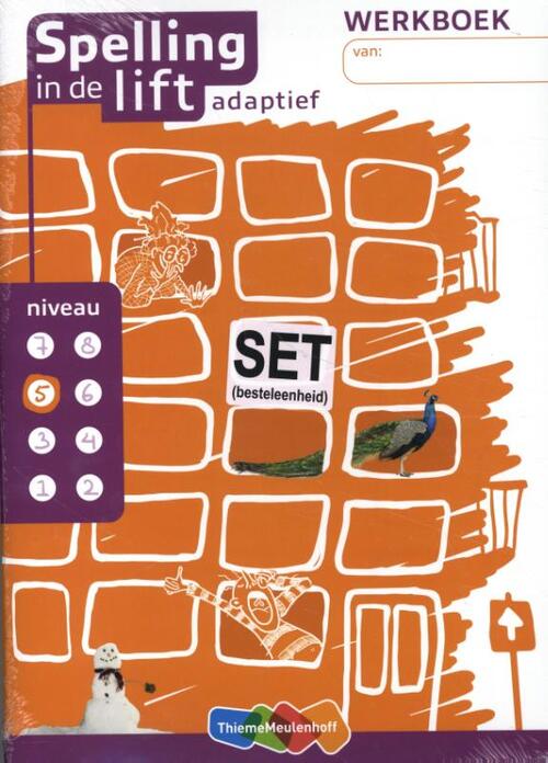 Spelling in de lift adaptief (set van 5) - Paperback (9789006954647)