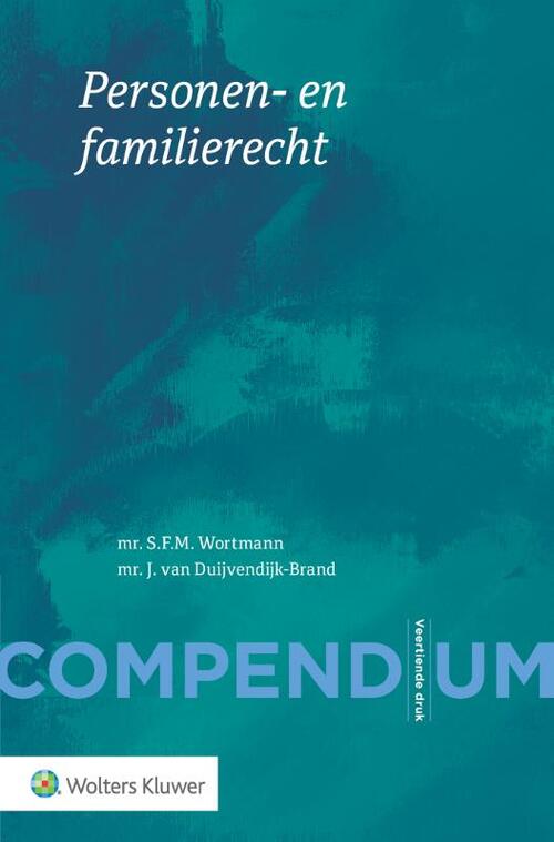 Compendium van het personen- en familierecht - Paperback (9789013156027)