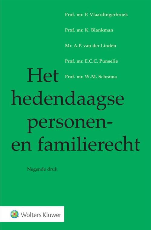 Het hedendaagse personen- en familierecht - Paperback (9789013157185)