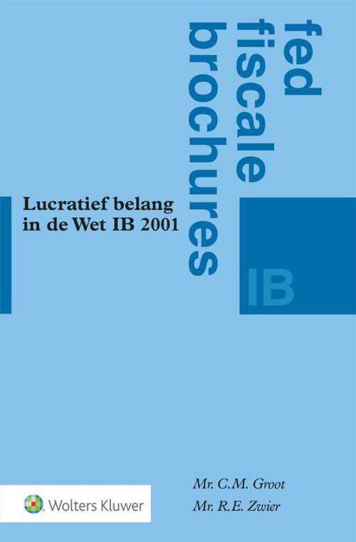 Lucratief belang in de Wet IB 2001 - Paperback (9789013163704)