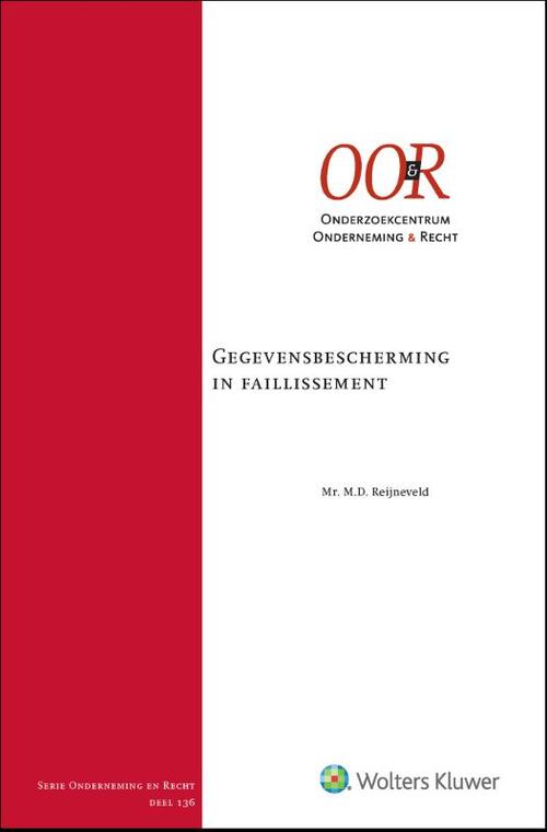 Gegevensbescherming in faillissement - Paperback (9789013170504)