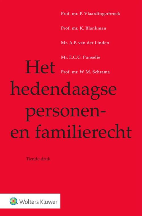 Het hedendaagse personen- en familierecht - Paperback (9789013171778)