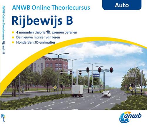 ANWB Online Theoriecursus Rijbewijs B - Auto