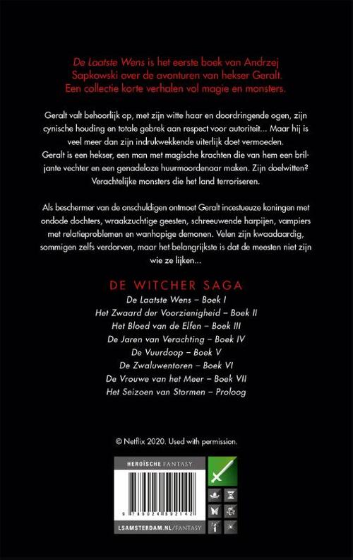 The Witcher Boek 1 - De laatste wens Filmeditie