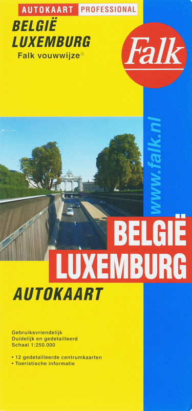 Autokaart Belgie Luxemburg - Paperback (9789028717794)