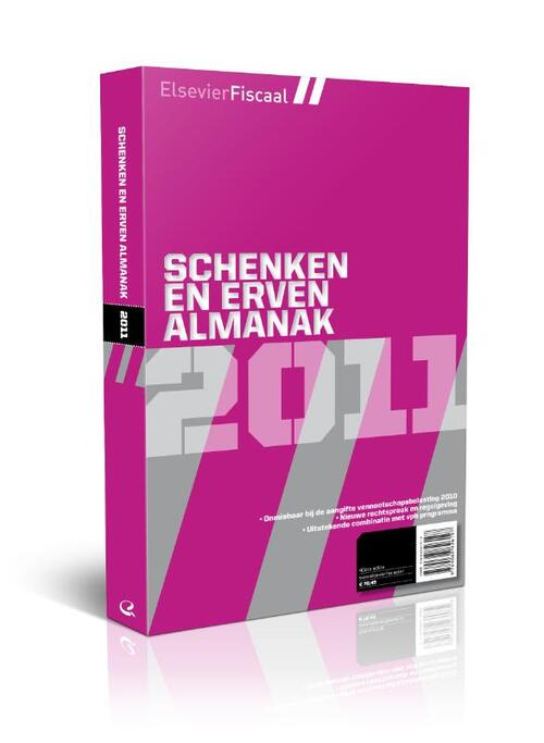 Elsevier schenken & erven almanak - FMH Hoens, G. Bos, HR Behrens, PHFG Verhaegh - eBook (9789035250321)