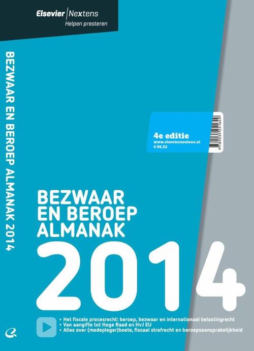 Elsevier bezwaar en beroep almanak 2014 - eBook (9789035251748)