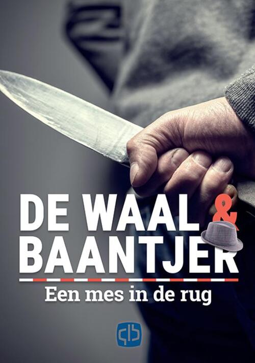 Een mes in de rug - grote letter uitgave - Baantjer & De Waal