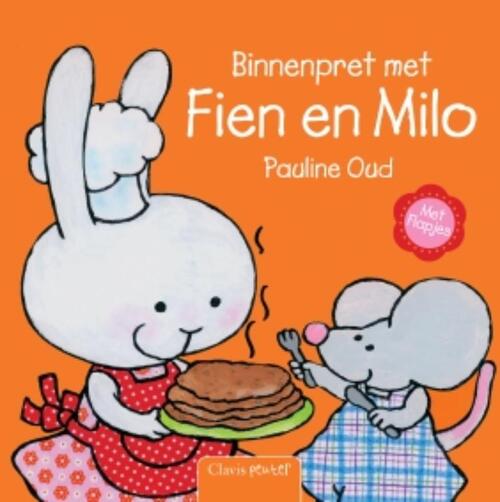 Binnenpret met Fien en Milo (flapjesboek) - Pauline Oud