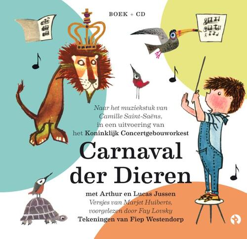 Carnaval der dieren: (Leporello met CD)