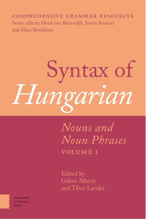 Syntax of Hungarian - eBook (9789048532742)