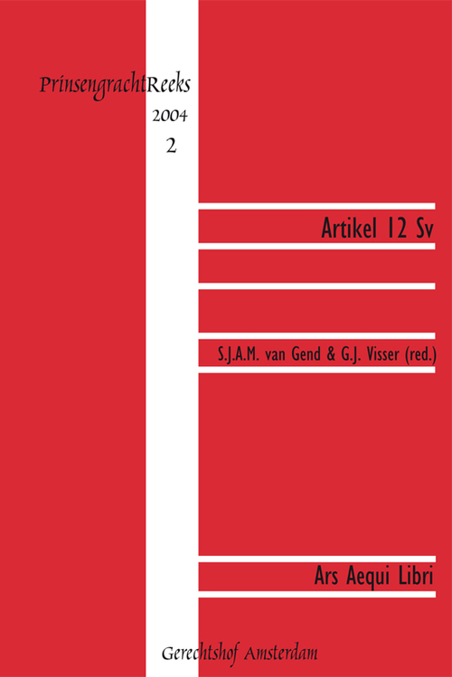 Artikel 12 Sv - Paperback (9789069165363)