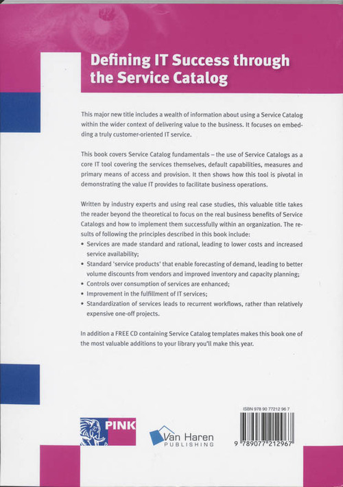 Defining IT success through the service catalog